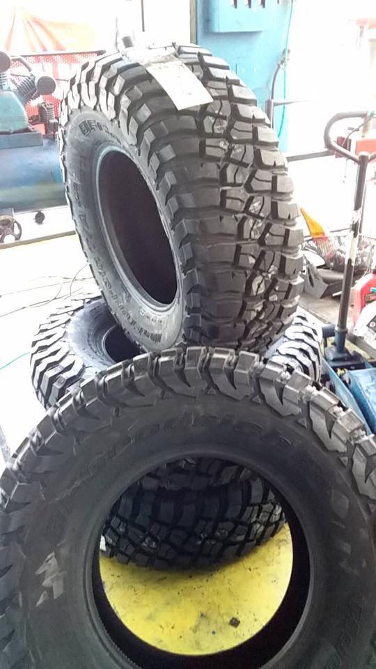 #BFGoodrichKM3285/75-16เตรียมพร้อมติดตั้งพรุ่งนี้เช้า
