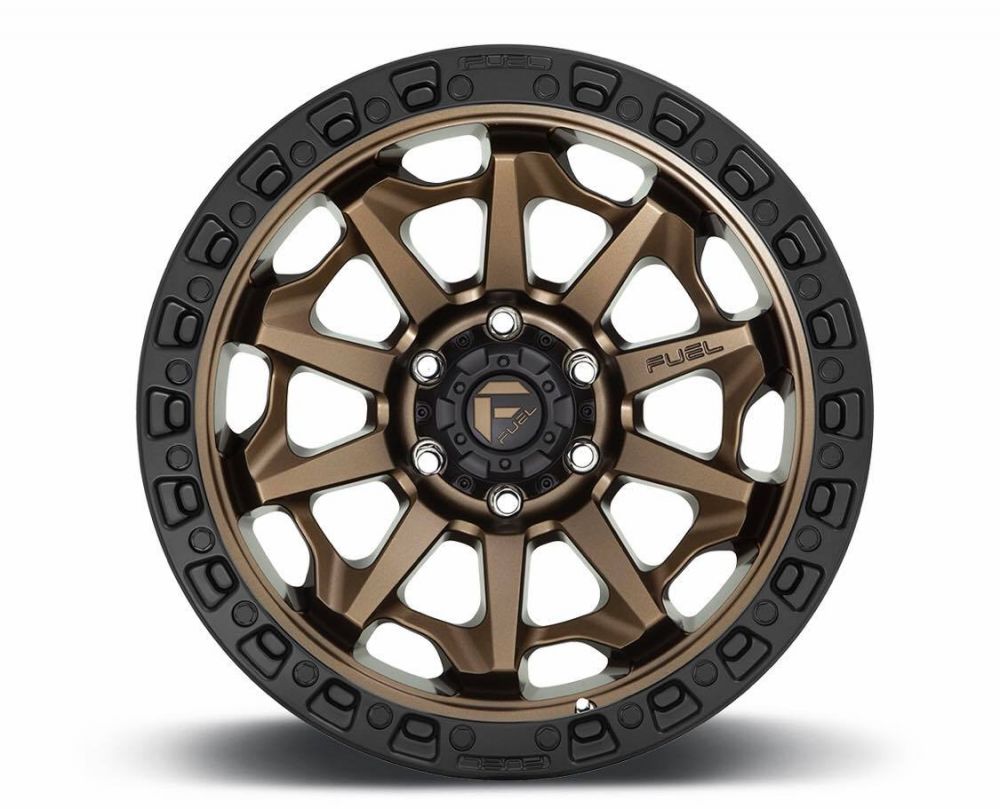 FUEL  COVERTModel D696Matte Bronze with Black RingP/N : D69618608445SIZE : 16x8OFFSET : +1P.C.D. : 6 x 139.7CENTERBORE : 106.10PRICE : 8,000.- 32,000.- / set (4 วง)
