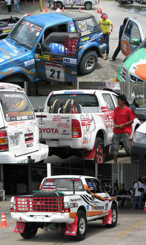รถแข่งรายการ asia Cross Country 2008