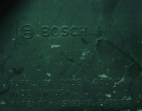 ใบและโครง Bosch Made in USA ส่วนมอเตอร์ Made in Maxico
