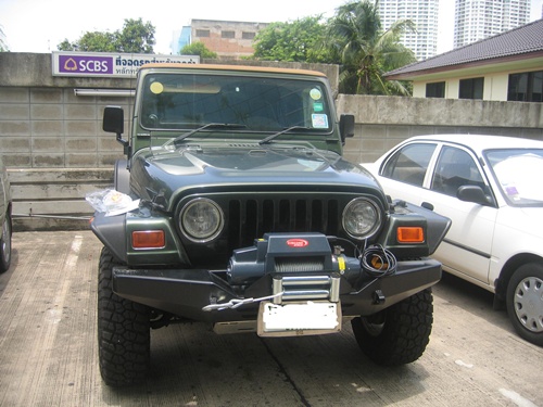 jeep wrangler with 9500 i