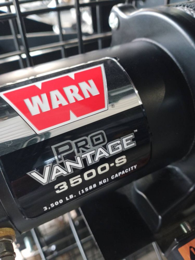 WARN Pro Vantage 3500-S (PN-91036) 12V ราคา 24,400 บาท (แรงดึง 3,500 lbs.)
