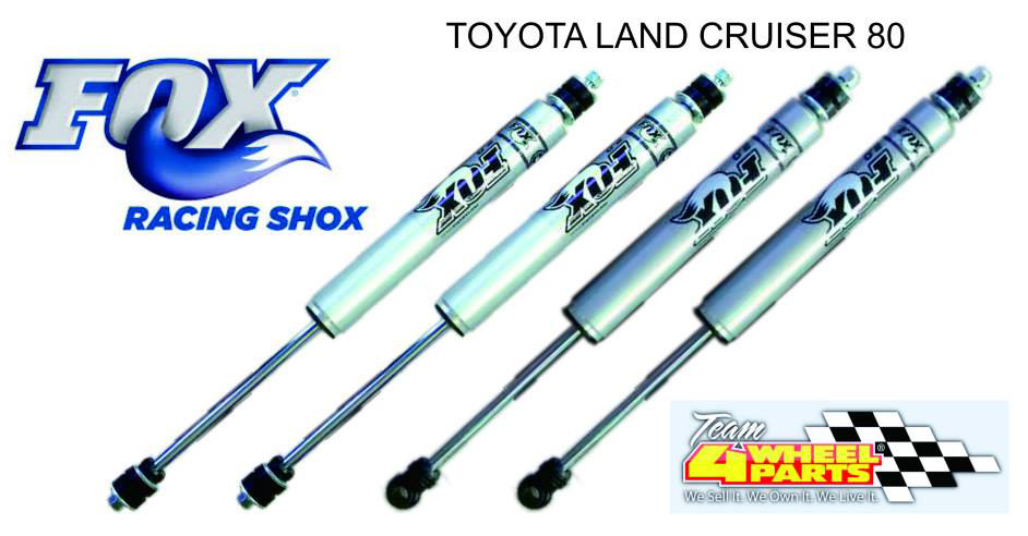 
	โช๊ค FOX Racing Shox สำหรับ Toyota Land Cruiser VX80
	ราคาตัวละ 13,000 บาทครับ

