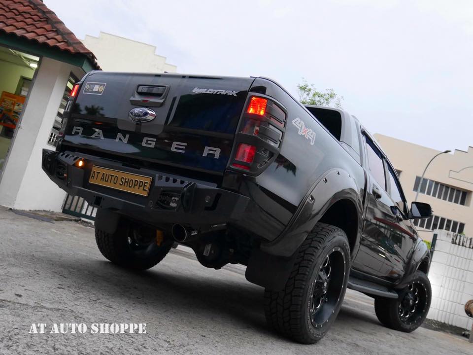 HOT จาก MalaysiaCr. AT AUTO SHOPPE- Front bar v.1- Side step v.1- Rear bumper Sporty- Upper control arms
