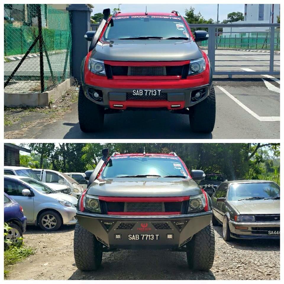 Hybrid H2 Ranger T6 from Phoenix MonsterBefore & After
Thanks credit photo from Our Malaysia Dealer
