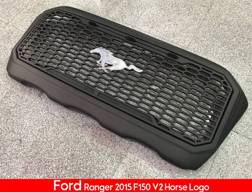 กระจังหน้า Ford Ranger F150 V2 มี Logo 2 แบบ ม้า และ FORD
