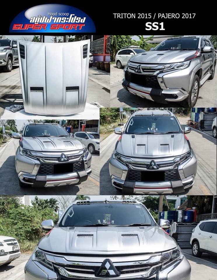 ครอบสกู๊ป Mitsubishi Triton 2015 / Pajero 2017 JumboScoop cover Mitsubishi Truton 2015 / Pajero 2017Jumbo Design
- ทำจากพลาสติก ABS คุณภาพเยี่ยม- สั่งทำสีได้หลากหลายนรูปแบบ ตามแต่ใจลูกค้า- ติดตั้งง่ายใช้เพียงแค่กาวสองหน้า- เท่ สวย ดุ Hard Core Style
