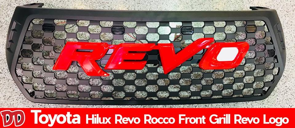 กระจังหน้า Toyota Revo Rocco 2018 R1Front Grill Toyota Revo Rocco 2018 R1 Design
- ทำจากวัสดุชั้นดีแข็งแรงเข้ารูป- ติดตั้งแทนที่กระจังหน้าเดิมได้เลย- มีให้เลือกถึง 7 ลาย

