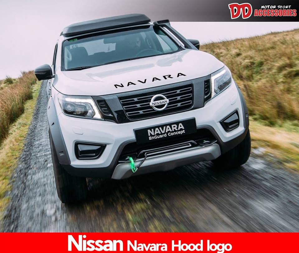 Nissan navara np300
Bonet hoop logo navara
logo navara บนฝากระโปรงหน้า เพิ่มความเท่ห์ ให้รถของคุณ 
