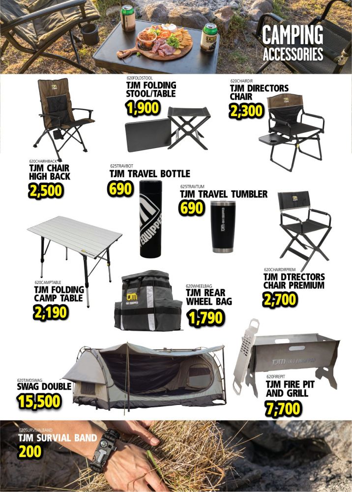 สินค้าแบรนด์ TJM 4x4 Camping Accessories
