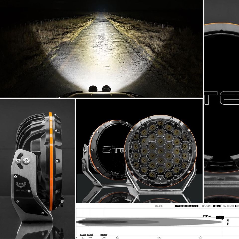 STEDI TYPE-X SPORT 8.5 Inch LED Driving Lights 23,000 THB/Set.
(พร้อมชุดสายไฟ+ฝาครอบ) ในชุดไม่ต้องซื้อเพิ่ม

