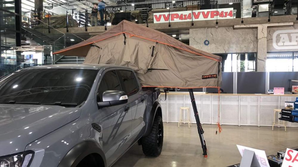 DARCHE รุ่น HIGH VIEW 1400 rooftop tent ยอดนิยมของออสเตรเลีย มีมาให้ชมแล้ว​ (สินค้าพร้อมจำหน่าย....แต่มีน้อยนะ) ราคา​ 28,800฿
