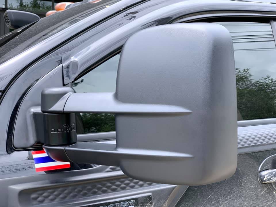 #Clearview Mirrors สำหรับ Ford Everest ครับ
- กระจกด้านบนเป็นปรับไฟ ( รถที่มีระบบไฟฟ้าอยู่แล้ว )- กระจกด้านล่างเป็นปรับแมนนวล- การพับกระจกเข้าเป็นแบบแมนนวล
และมีสำหรับรถยี่ห้ออื่นๆอีก Land Rover , Isuzu , Navara , Ford , Chevrolet , Mitsubishi และ Mazda
