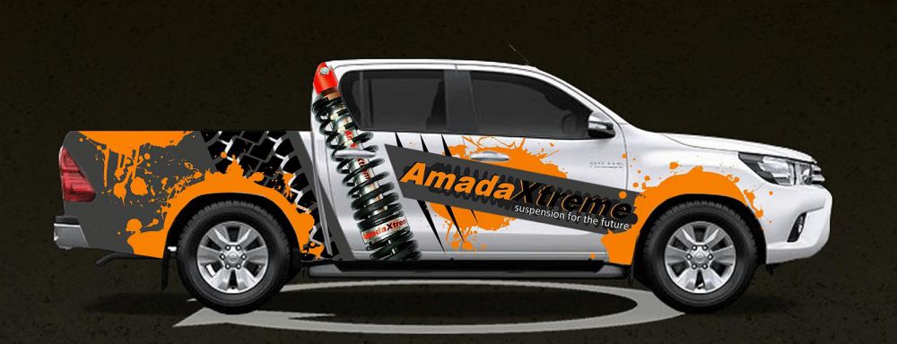 
	สติ๊กเกอร์ Sticker for my new REVO .AmadaXtreme Co-Ltd
