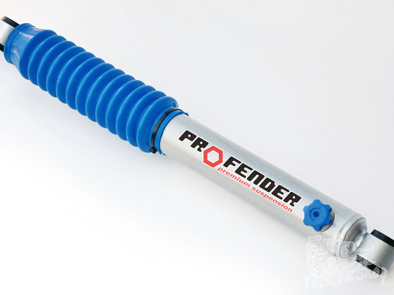 Profender adjustable shocks bore 35mm. จะมีจำหน่ายเร็วๆ นี้http://www.profender4x4.com/products/adjustableshocksbore35mm.php

