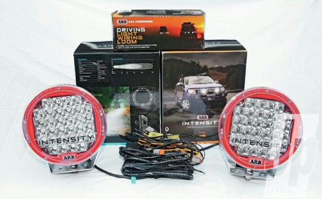 ARB Intensity LED Driving Lights ราคาดวงละ 24,000 บาท / รีเลย์ 2,100 บาท

