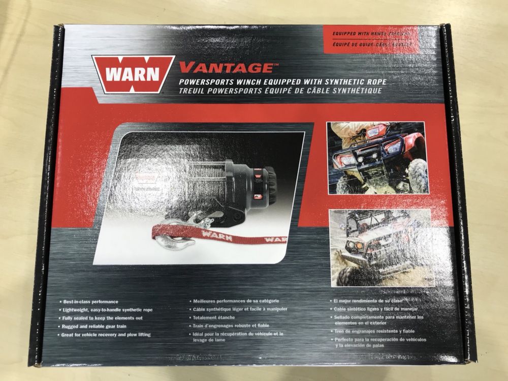 - WARN Vantage 3000-S (PN-91031) 12V ราคา 14,900 บาท (แรงดึง 3,000 lbs.)
