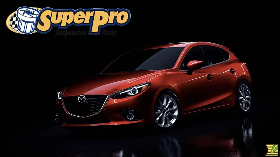 SuperPro For Mazda 3 (BK BL BM)- บูชยูรีเทน- เสาปลายกันโคลง
