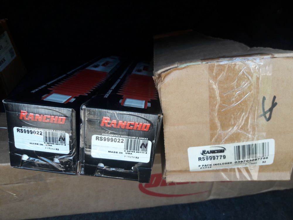 โช๊คอัพ RANCHO RS9000XL หน้า-หลัง สำหรับ MuX

