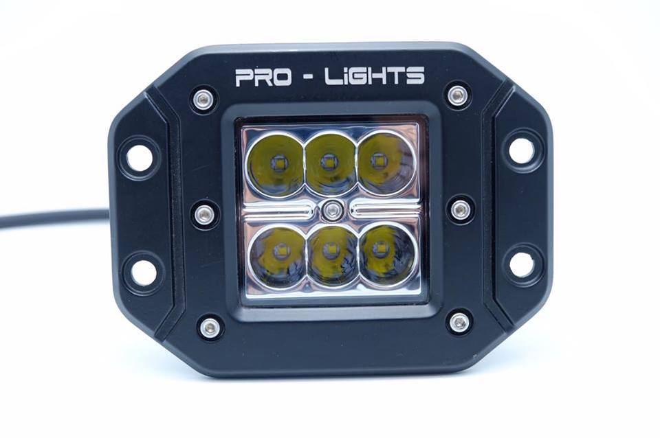 
	Pro light thailand เสนอ Prolght LED รุ่น PL-1218FC
	ขนาด 3.5x5 นิ้ว ใช้ไฟ 12-24V ได้ไม่ต้องแปลง CREE LED 18 watt
	บอดี้ อลูมิเนียม แข็งแรงระบายความร้อนได้ดี เลนส์ PC ทนต่อแรงกระแทก เหนียว
	กันน้ำ IP 67 รับประกัน 1ปี 


		ราคา 3,000 บาท/ชิ้น 


	 
