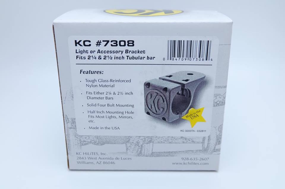 Pro light thailand เสนอ KC Hiltes light mount tube clamp (KC7308) แคมป์รัดบาร์ ขนาด 2.25-2.5 นิ้ว 
วัสดุ Nylon Composite มีความเหนียว แข็งแรง ทนทาน ไม่เป็นสนิม Made in USA.

ราคา 1,340 บาท/ชิ้น

 
