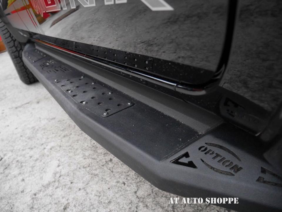 HOT จาก MalaysiaCr. AT AUTO SHOPPE- Front bar v.1- Side step v.1- Rear bumper Sporty- Upper control arms

