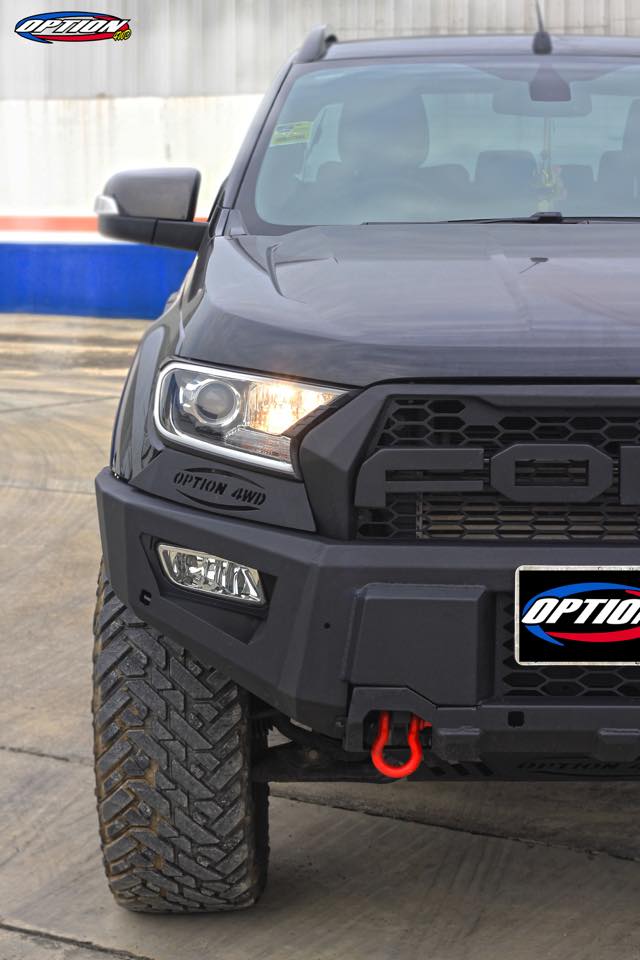 กันชน Front bumper OPTION V.2 for Ford 2015-on
- Include grille- Include skid plate
