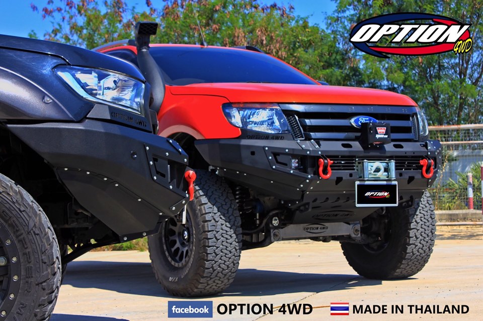 กันชนหน้า Option4WD สำหรับรถยนต์ Ford Ranger T6 สอบถามได้นะครับ 22900 บาทเท่านั้น...
