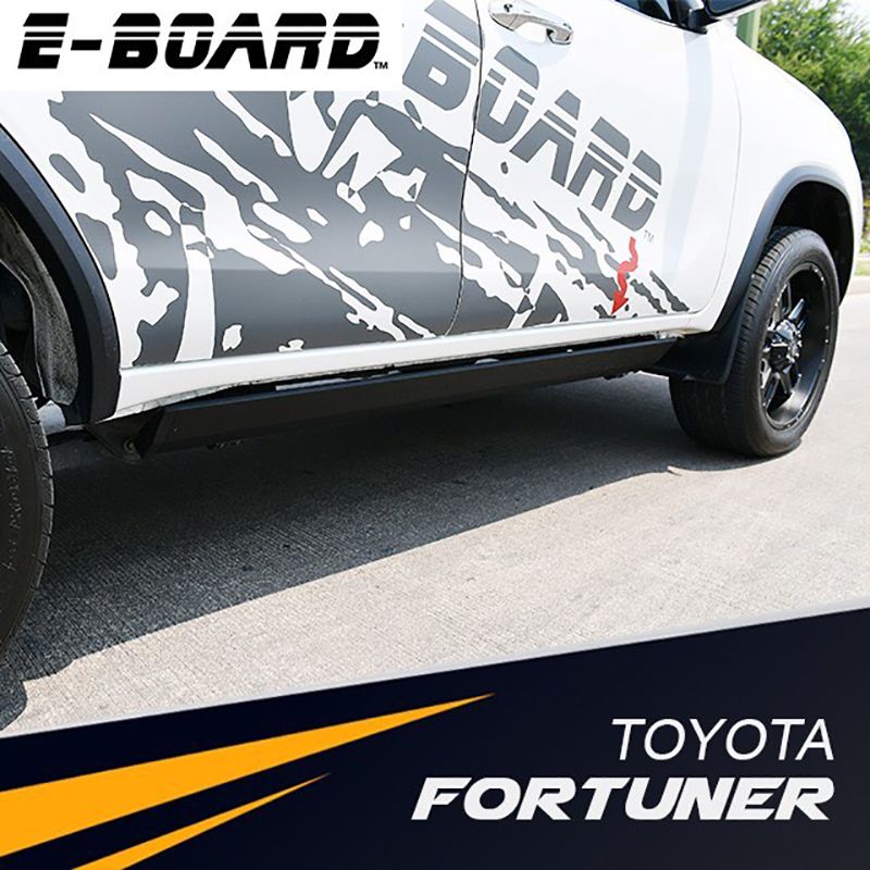 บันไดข้างไฮเทค E Board Power step สำหรับรถ Toyota Fortuner
