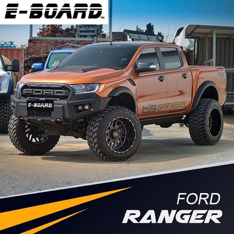 บันไดข้างไฮเทค E Board Power step สำหรับรถ Ford Ranger
