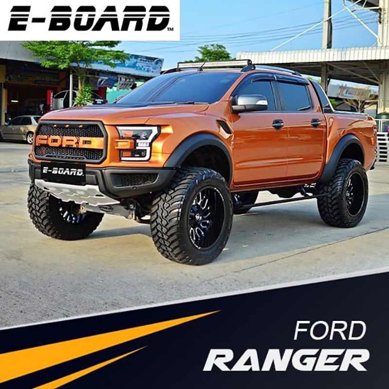 บันไดข้างไฮเทค E Board Power step สำหรับรถ Ford Ranger
