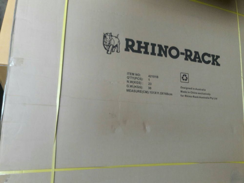 แร็คหลังคาจาก Rhino-rack ส่งไปพัทยา
