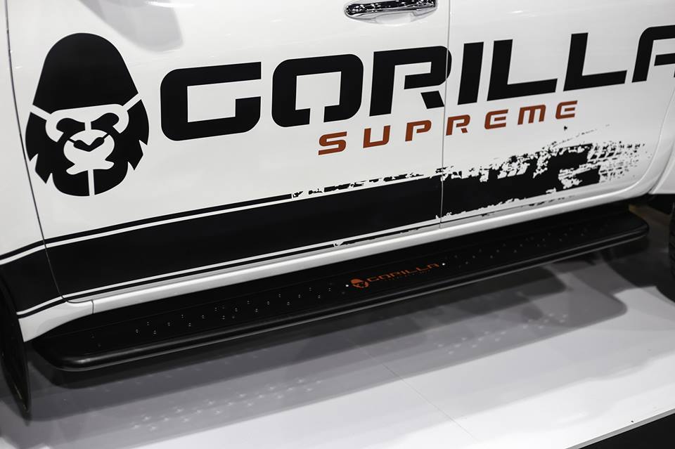 บันไดข้าง Gorilla Supreme รุ่น GS-301 Crossroad Side Step Hilux Revo 2015 ราคา 7,500 บาท 
