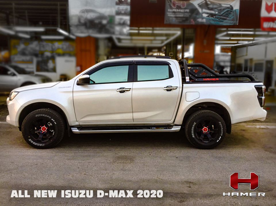 ALL NEW ISUZU D-MAX 2020 
ของใหม่เราก็มีนะโรลบาร์ HAMER เสริมความหล่อให้กับรถคุณ
▪️TITANIUM SERIES ROLL BAR
