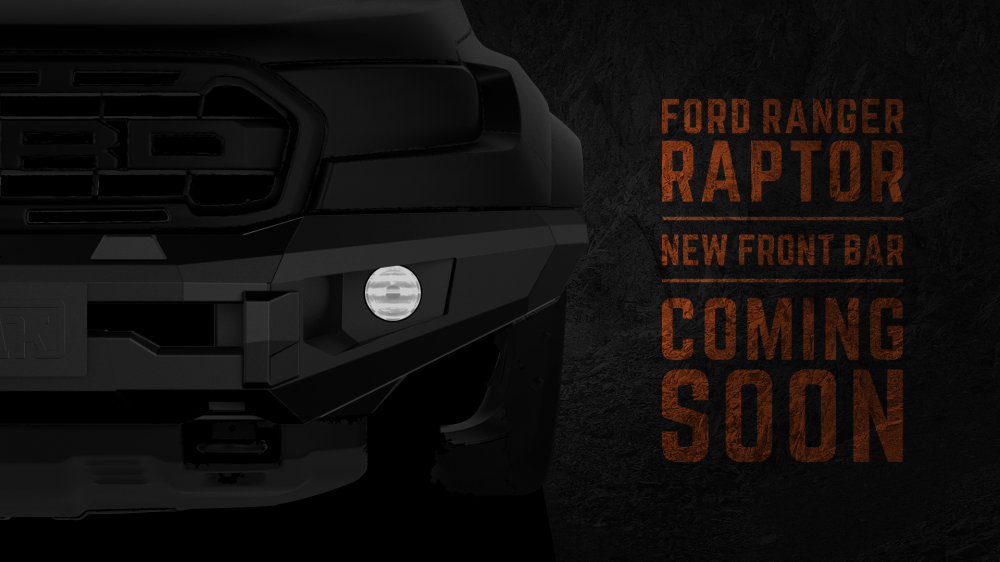 บาร์หน้าใหม่สำหรับ ford ranger raptor กำลังจะมาในเร็วๆ นี้ !
