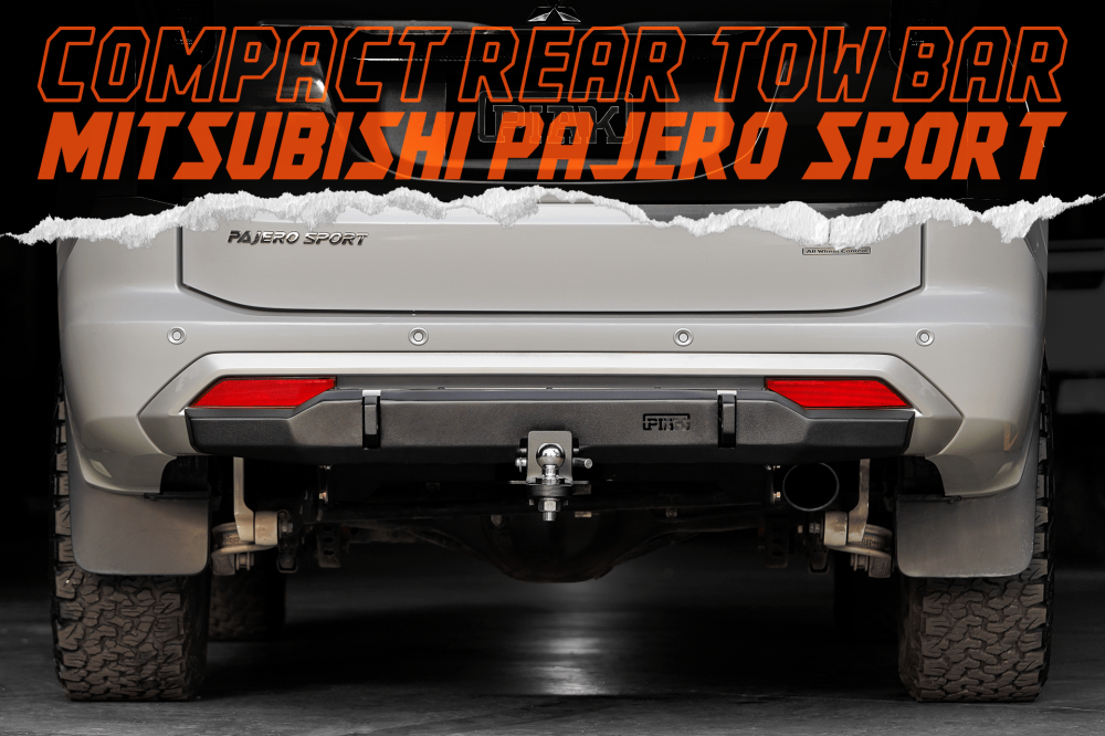 COMPACT REAR TOW BAR[Built-in Recovery Points]รถ MITSUBISHI PAJERO SPORT 2020
#PIAKOFFROAD#mitsubishipajerosport #pajerosport #pajerosport2020
