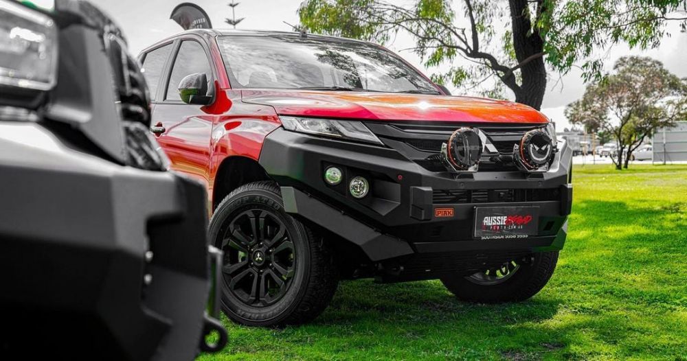 #PIAKOFFROADFORTRITONรถ MITSUBISHI TRITON (2019)PIAK ELITE NON LOOP WINCH BAR[Built-in Underbody Protection and Recovery Points]
