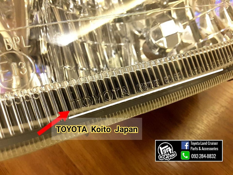 ไฟสปอร์ตไลท์ตัดหมอก ในกันชน-หน้า Toyota Landcruiser vx100, 105 ของแท้สินค้ามือสอง สภาพสวย เหมือนของใหม่จากญี่ปุ่น#ของแท้ สังเกตมีโลโก้ TOYOTA และ KOITO Japan ประทับอยู่สำหรับใส่กับรุ่น -:Toyota Landcruiser vx100, 105#landcruiserautoparts#toyotakoitojapan #อะไหล่แลนครุยเซอร์ #อะไหล่แท้ญี่ปุ่น #มือสองแท้ญี่ปุ่น
