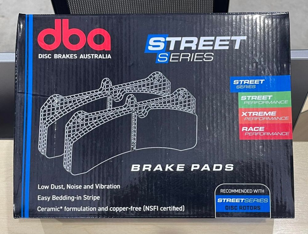สินค้าเข้าใหม่ครับ #DBA #Brakepadผ้าเบรคหน้า-หลัง รุ่น Street Series สำหรับ Hummer H2 
