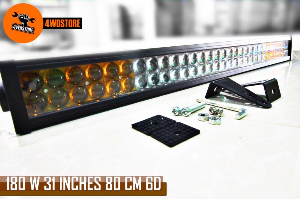 ด้วยชุดไฟ Light bar 31&quot; ขาวส้ม 4D
ไฟเสริม led สำหรับรถอ๊อฟโรด
LED LIGHT BAR (คุณภาพเกินราคา กันน้ำ&กันฝุ่น)มาพร้อมกับอุปกรณ์เสริมที่จำเป็นสำหรับการติดตั้งLED Light bar 180 Watt 31 แสงสีขาวส้ม 4D
