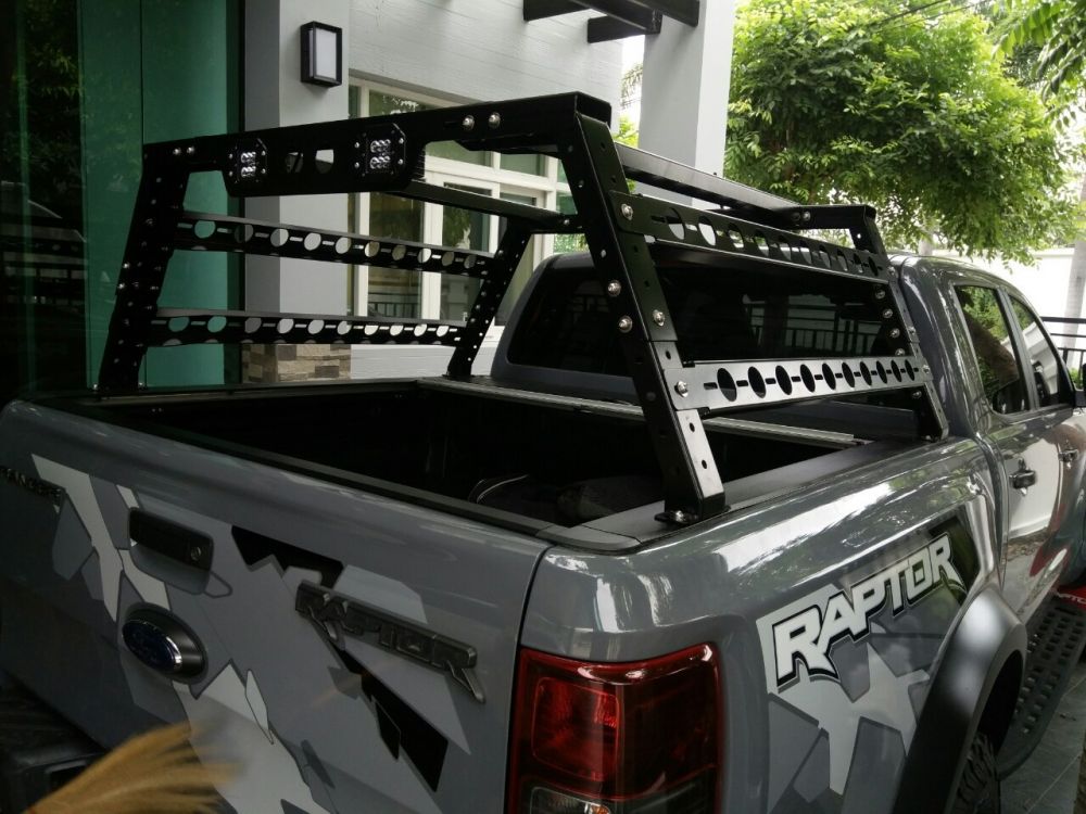 MaxX Smart Roll Bar ติดตั้ง Rapterติดได้กับรถกะบะทุกคัน ถอดประกอบได้
