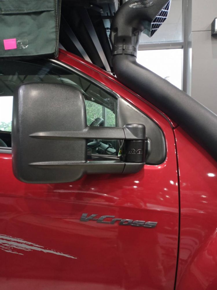 กระจกมองข้าง ClearView Towing Mirrors แบรนด์ดังจากออสเตรเลีย Chevrolet Trailblazer 
