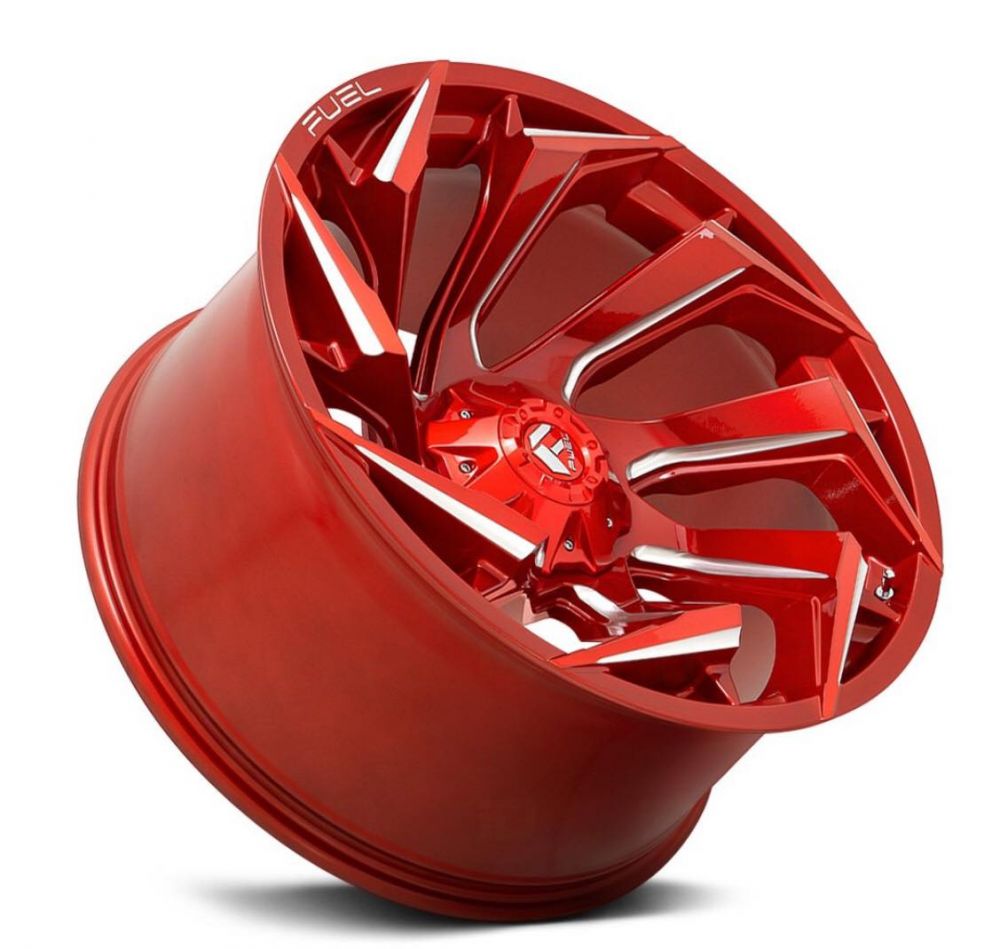 FUEL® - D754 REACTION 1PC Candy Red with Milled Part Number: D75420009847Size : 20 x 10 Offset : -18P.C.D. : 6 x 139.7Centerbore : 106.10Price : 15,000 ฿ 60,000.- / เซ็ท (4 วง) 
