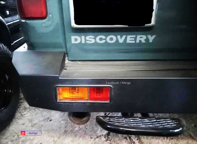 กันชนหลังเหล็ก Land Rover Discovery 1 / ราคาชุดละ 9,500 บาท
