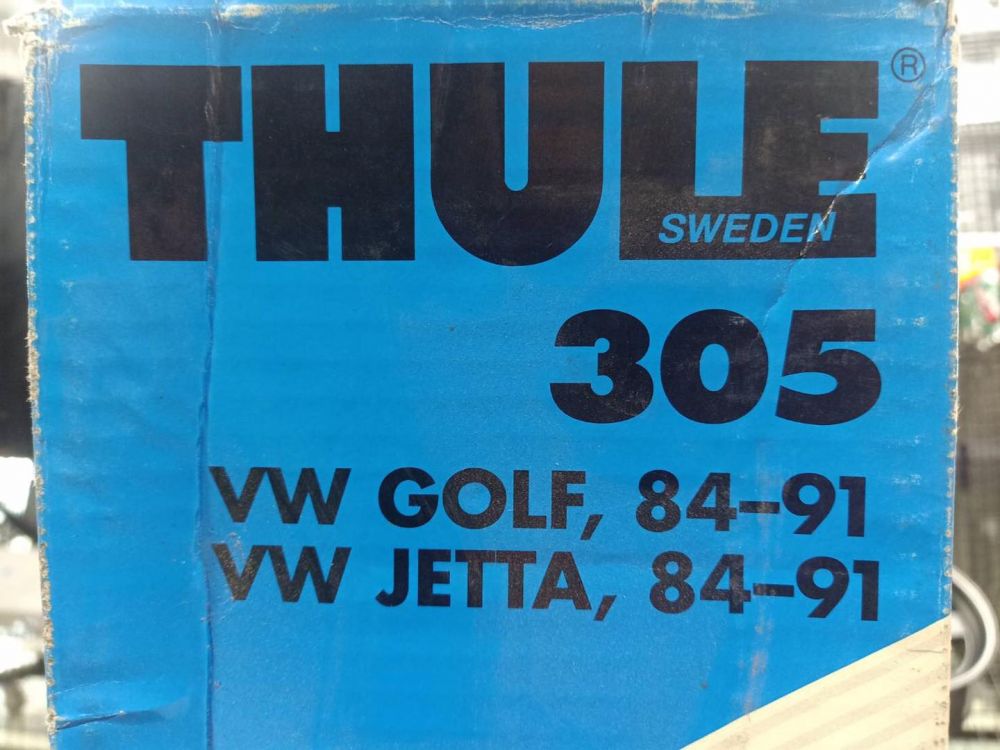 THULE 305 ชุดอุปกรณ์คานขวางสำหรับ ( VW GOLF 84-91 ), ( VW JETTA  84-91 )
